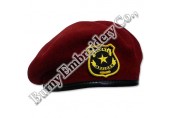 Logo Embroidery Berets